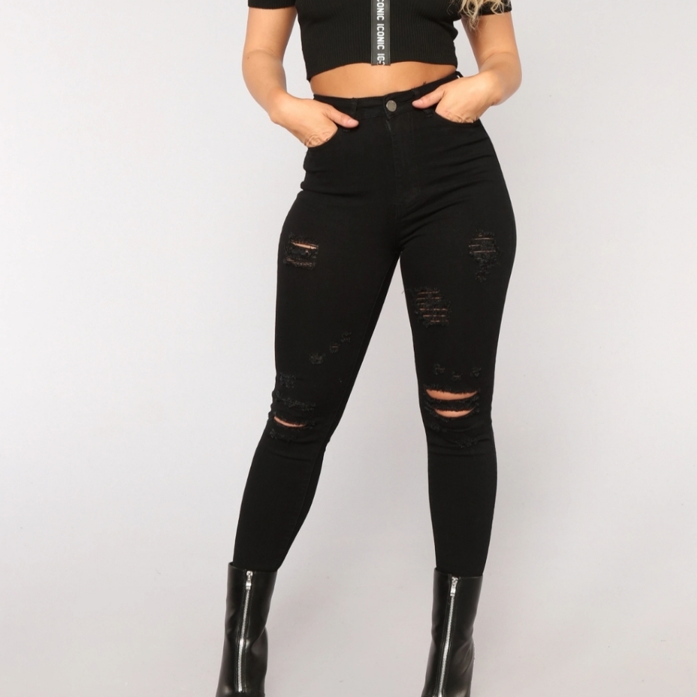 Distressed Jeans